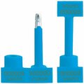 Bsc Preferred 1-1/4'' Light Blue Bolt Seals, 50PK H-435BLU